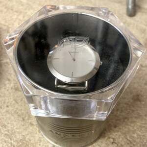 Android Y2K Vintage Watch, Chrome Finish